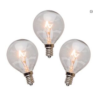 Scentsy 3 Pack Replacement 25 watt Bulbs NWT